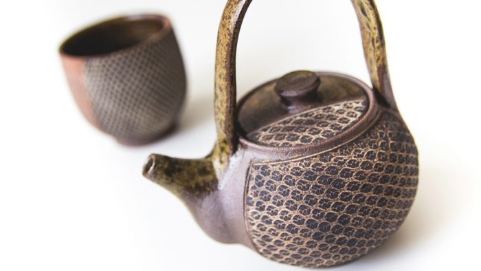 keramik tasse und kane
